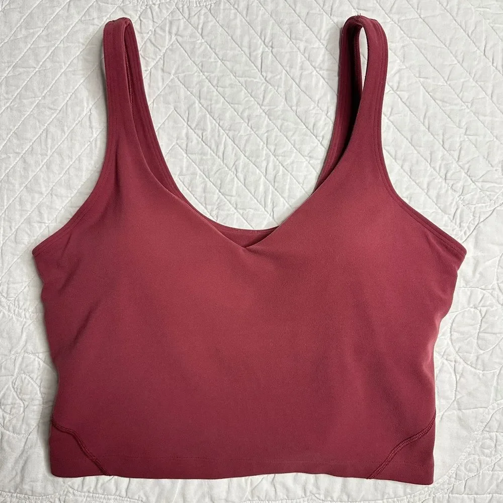 Lululemon Align Tank Top Mulled Wine Women’s 8 - Picture 12 of 13